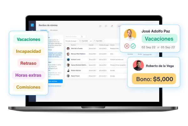 Worky Desktop Prenomina exacta con Worky RH | Control y gestión de incidencias
